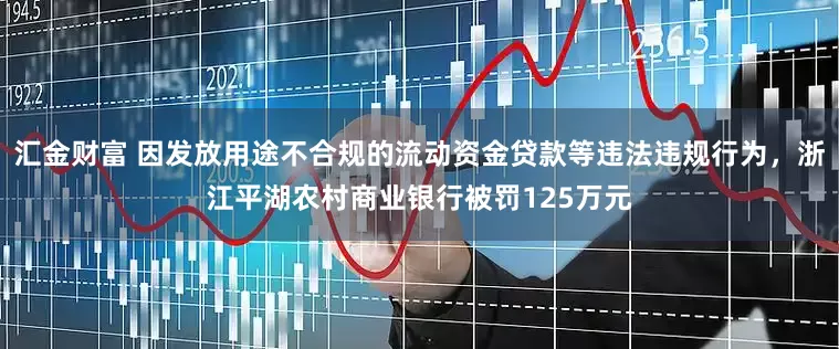 汇金财富 因发放用途不合规的流动资金贷款等违法违规行为，浙江平湖农村商业银行被罚125万元